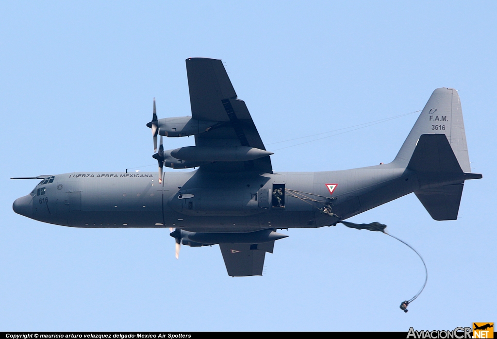 3616 - Lockheed C-130 Hercules - Fuerza Aerea Mexicana FAM