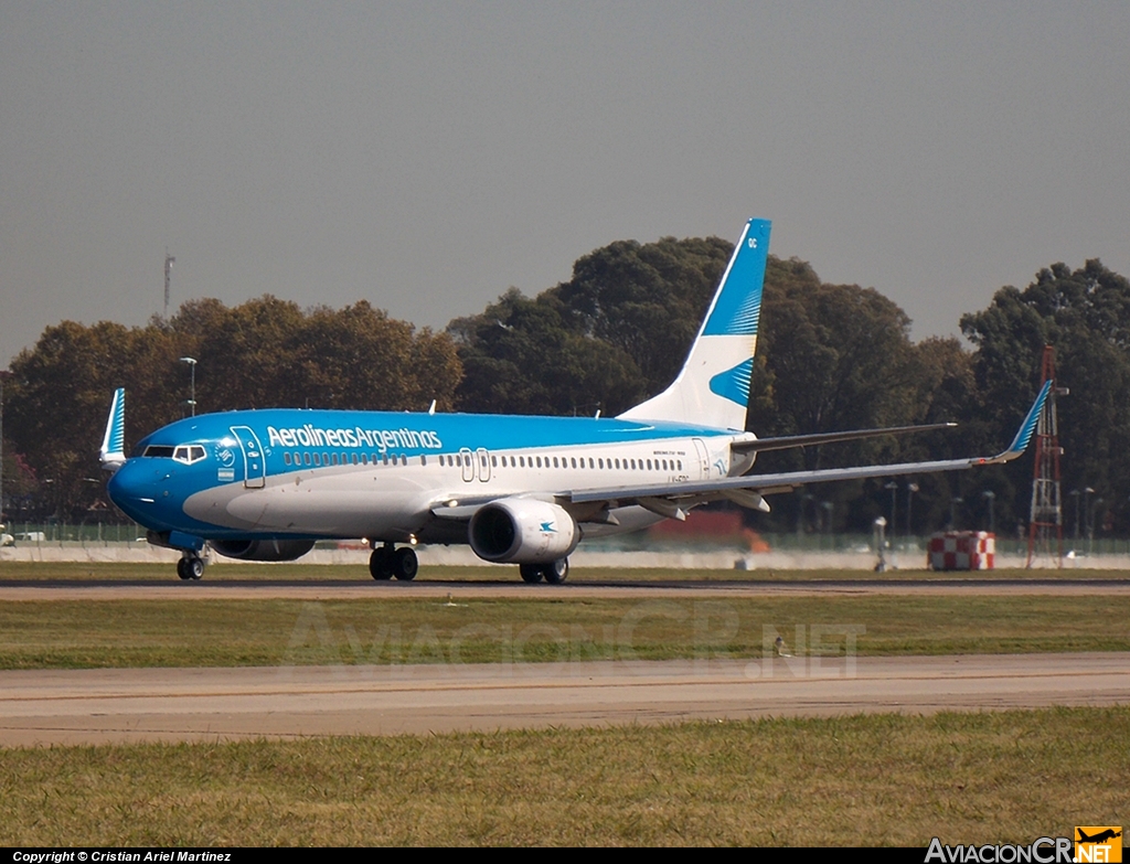 LV-FQC - Boeing 737-86J - Aerolineas Argentinas
