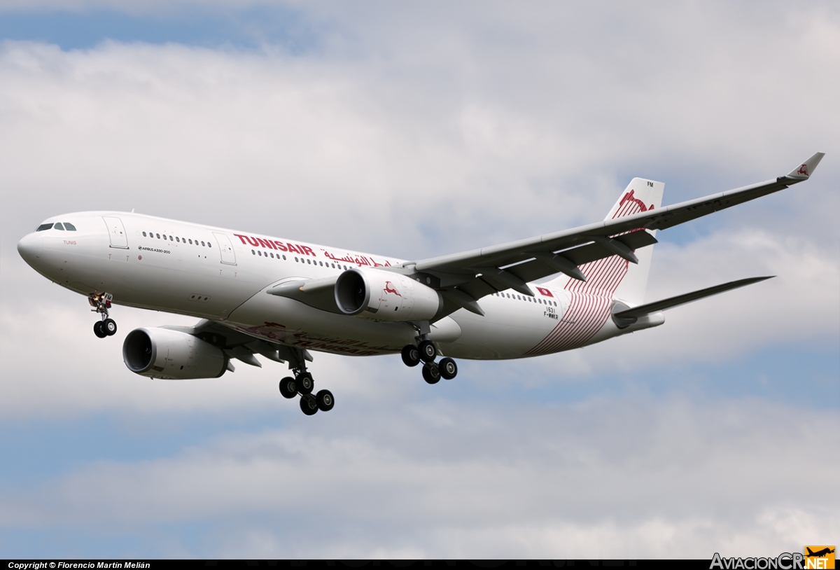 F-WWKR - Airbus A330-243 - Tunisair