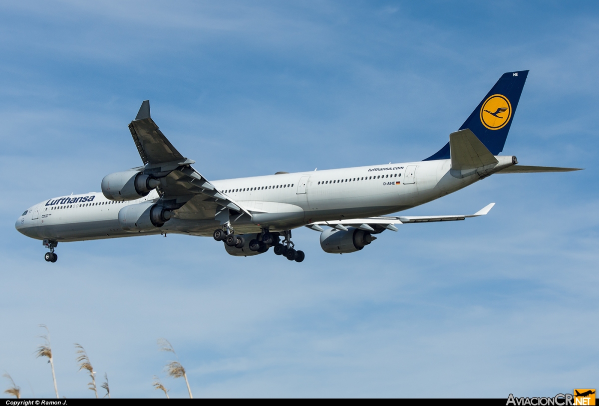 D-AIHE - Airbus A340-642 - Lufthansa