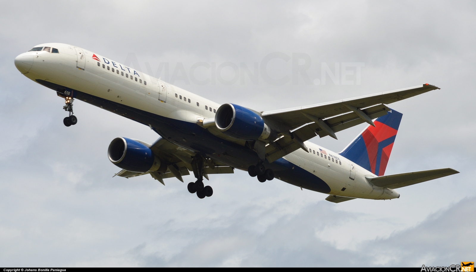 N618DL - Boeing 757-232 - Delta Air Lines