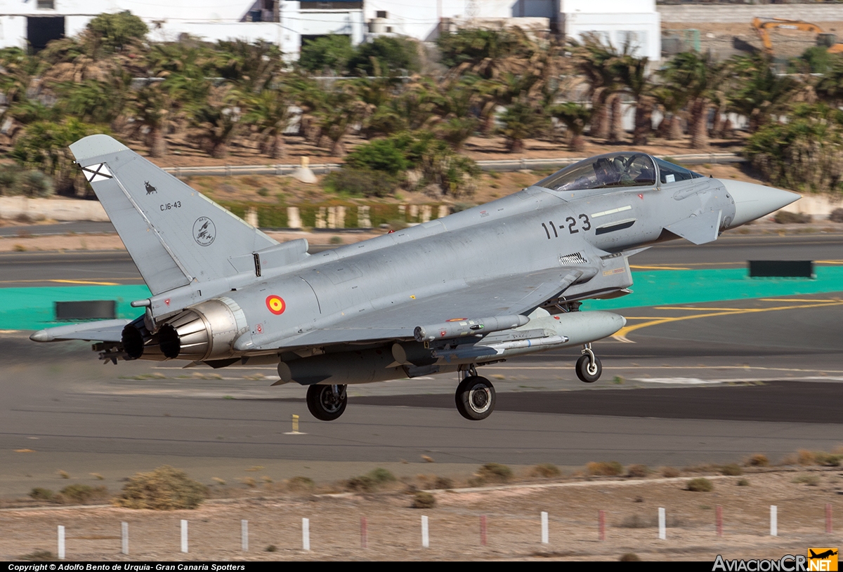 C.16-43 - Eurofighter Typhoon - España - Ejército del Aire