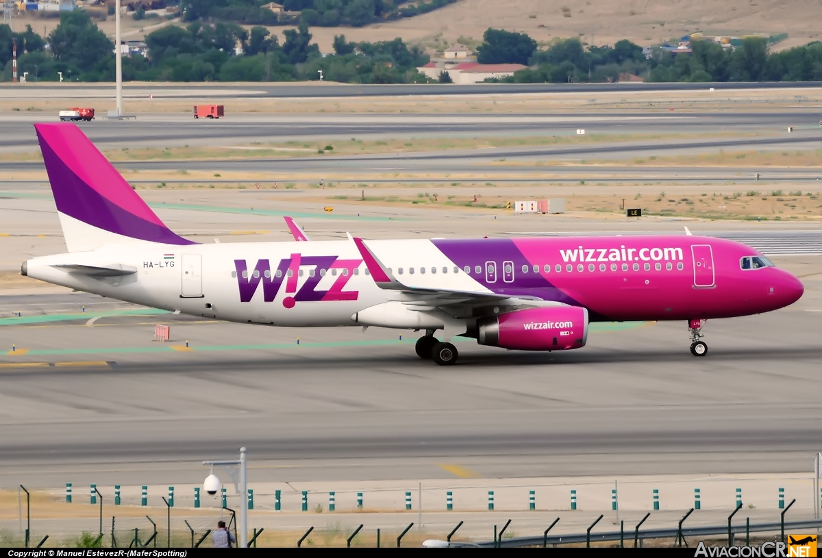 HA-LYG - Airbus A320-232 - Wizz Air