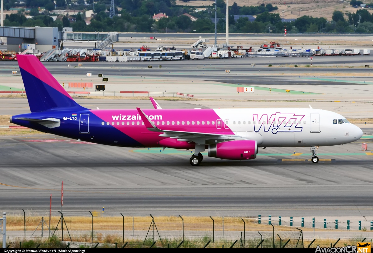 HA-LYQ - Airbus A320-232 - Wizz Air