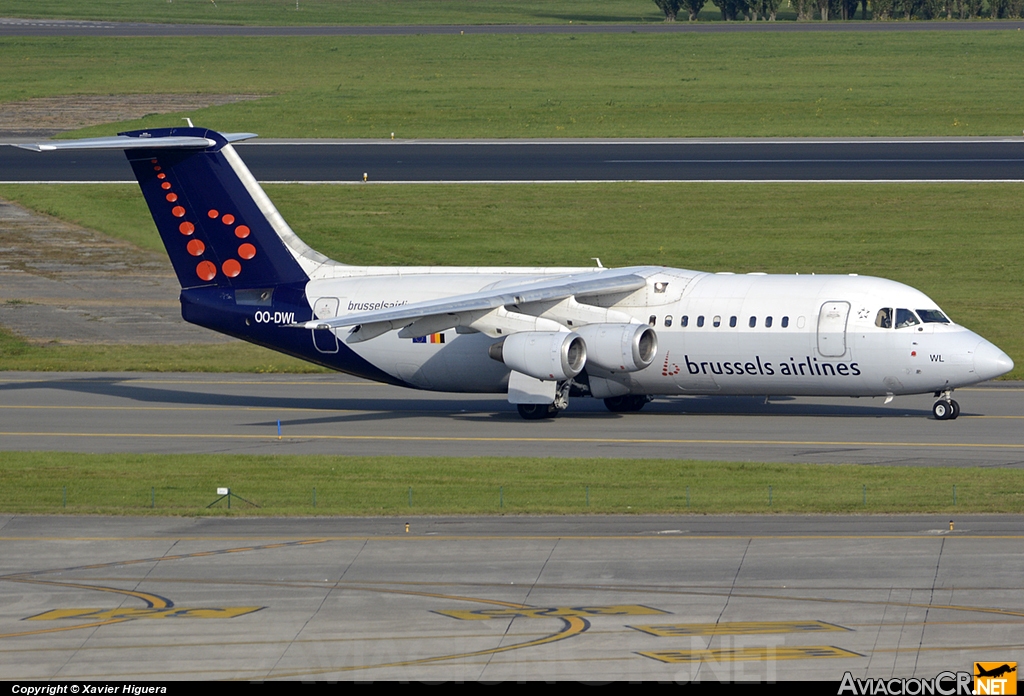 OO-DWL - British Aerospace Avro 146-RJ100 - SN Brussels Airlines