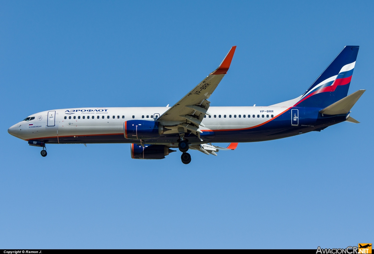 VP-BRR - Boeing 737-8LJ - Aeroflot