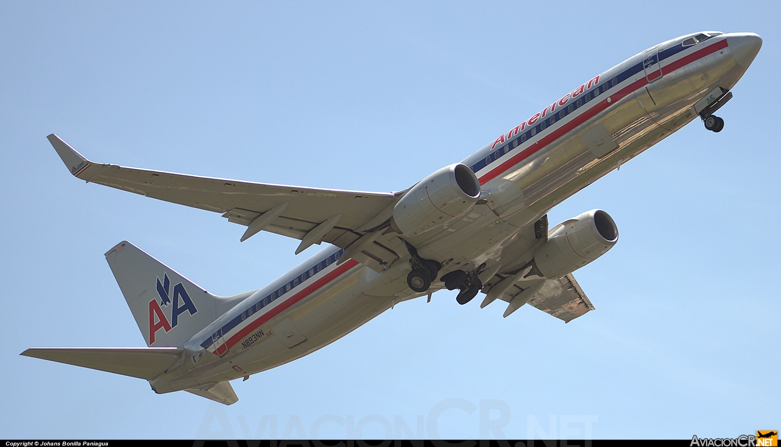 N893NN - Boeing 737-823 - American Airlines