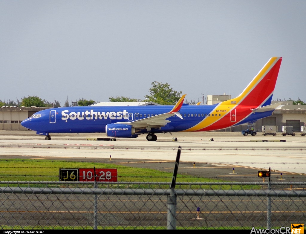 N8652B - Boeing 737-8H4(WL) - Southwest Airlines