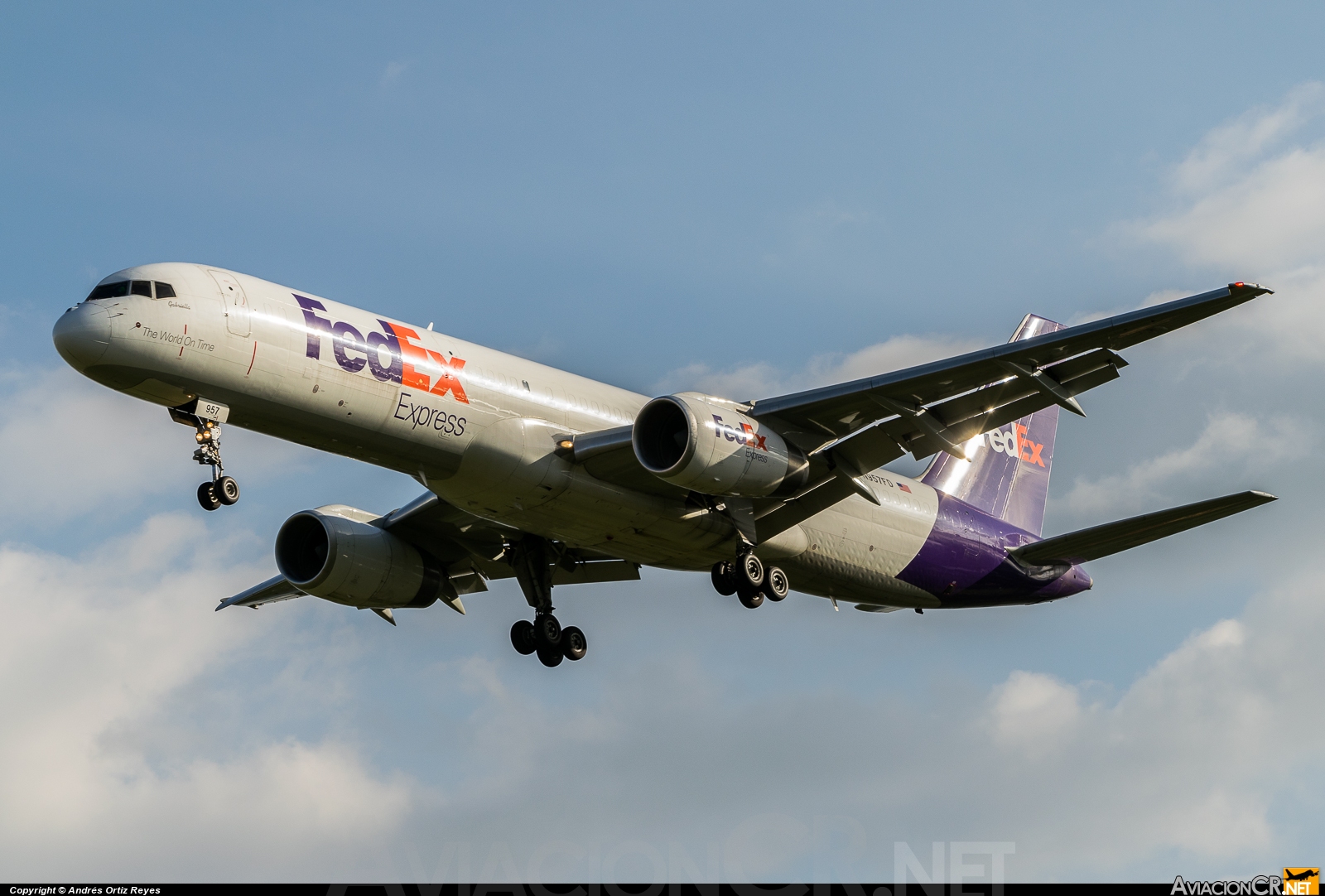 N957FD - Boeing 757-21B(SF) - FedEx Express