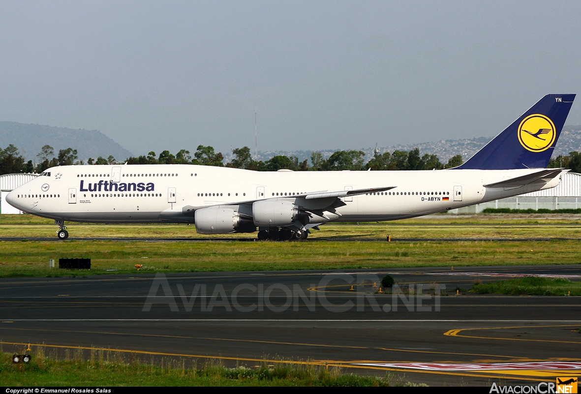 D-ABYN - Boeing 747-830 - Lufthansa