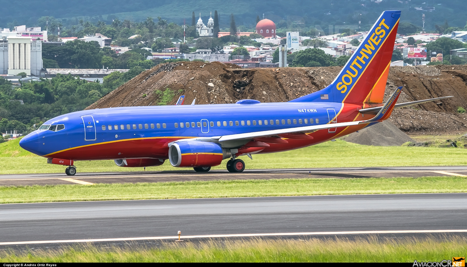 N474WN - Boeing 737-7H4 - Southwest Airlines