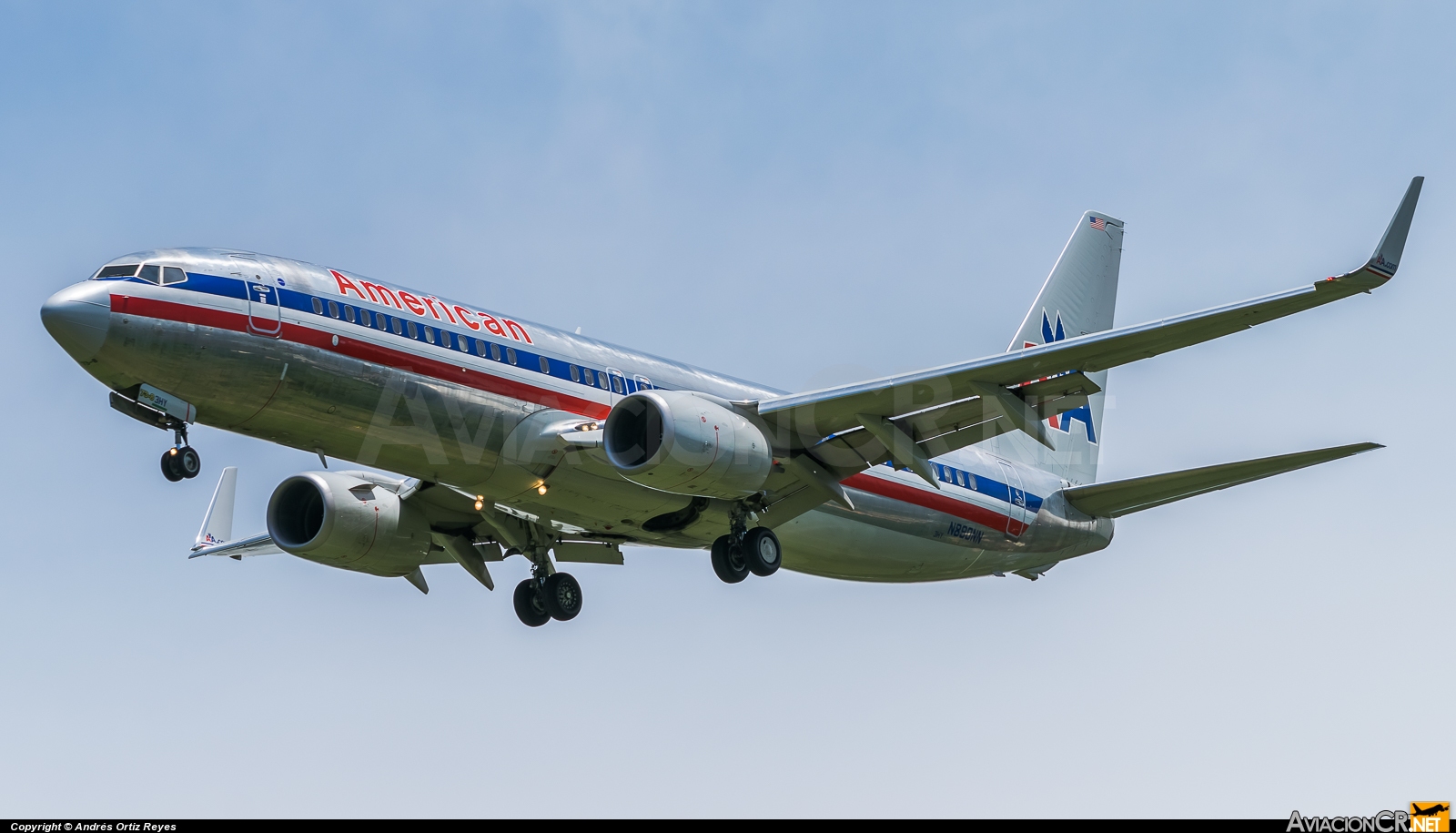 N890NN - Boeing 737-823 (WL) - American Airlines