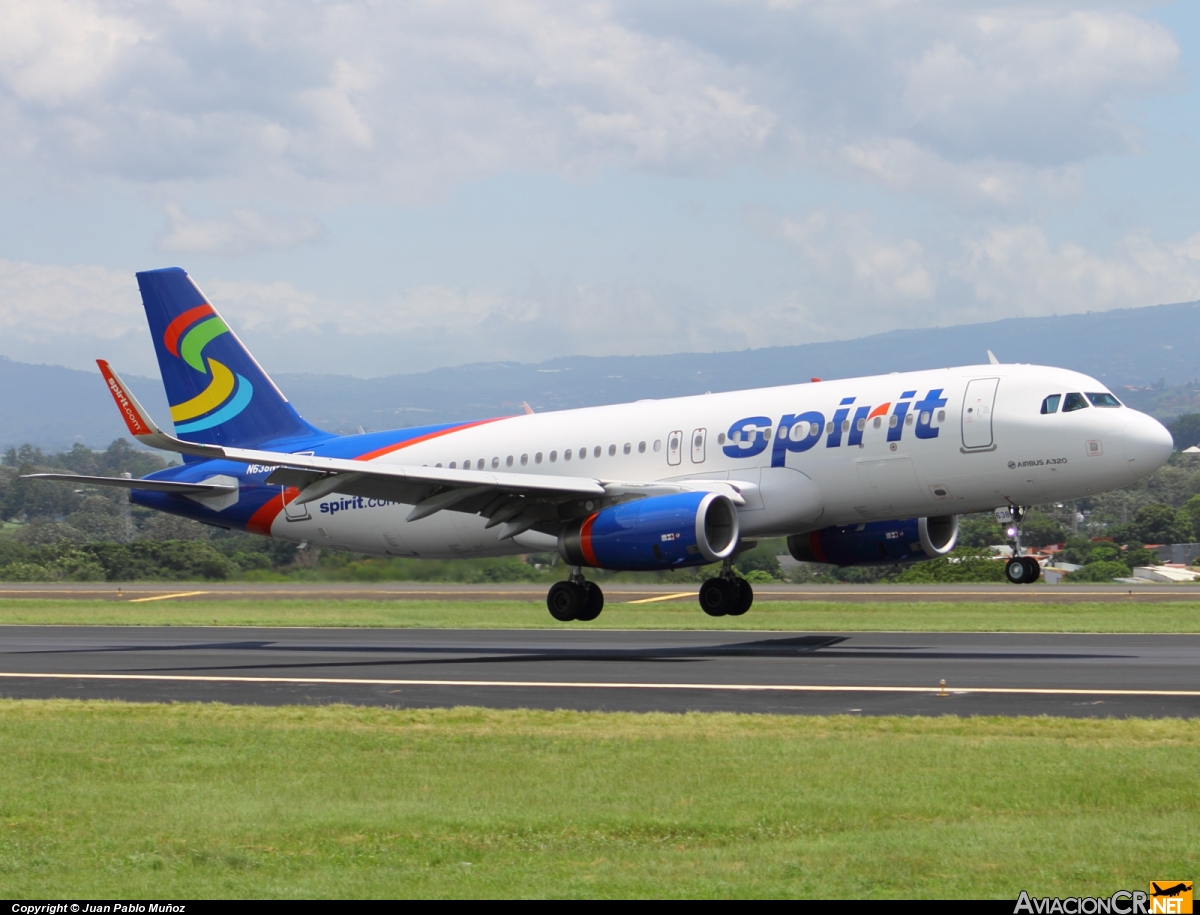 N638NK - Airbus A320-232 - Spirit Airlines