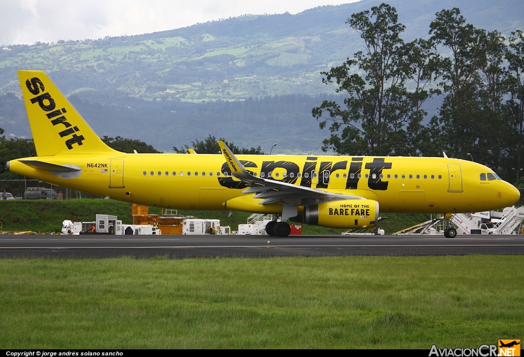 N642NK - Airbus A320-232 - Spirit Airlines