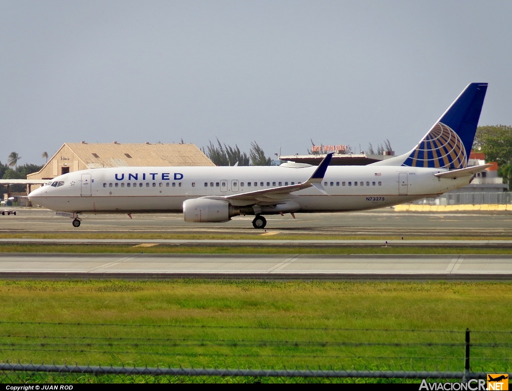 N73275 - Boeing 737-824 - United Airlines