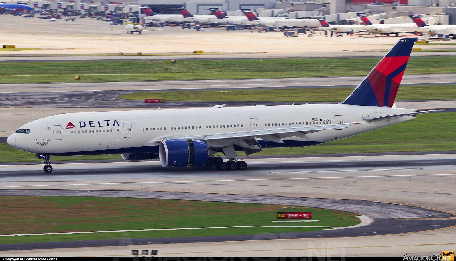 N708DN - Boeing 777-232(LR) - Delta Airlines