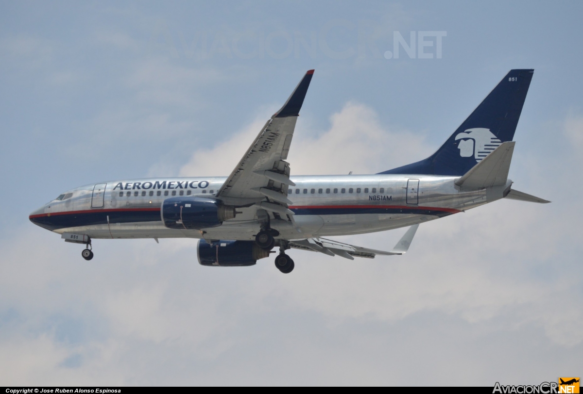 N851AM - Boeing 737-752 - Aeromexico