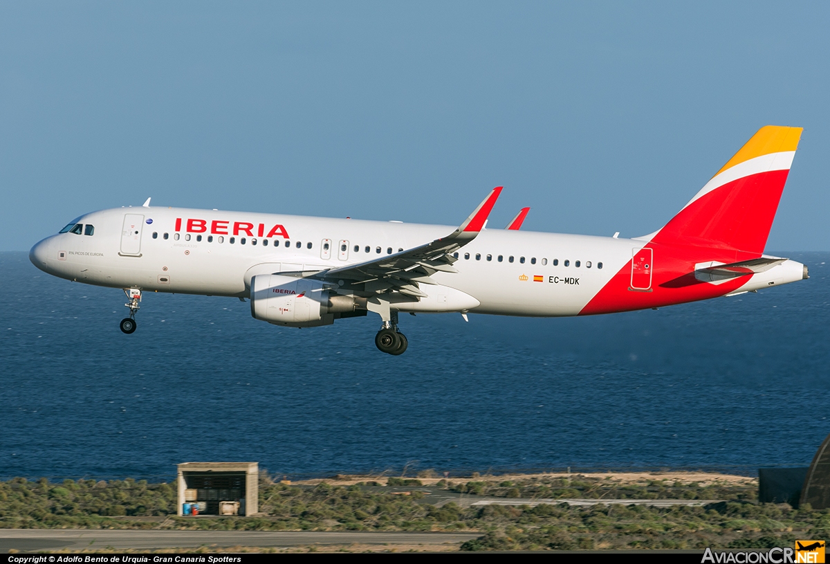 EC-MDK - Airbus A320-214 - Iberia
