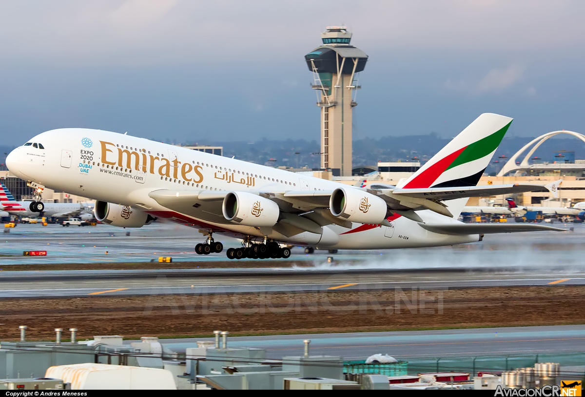 A6-EEW - Airbus A380-841 - Emirates