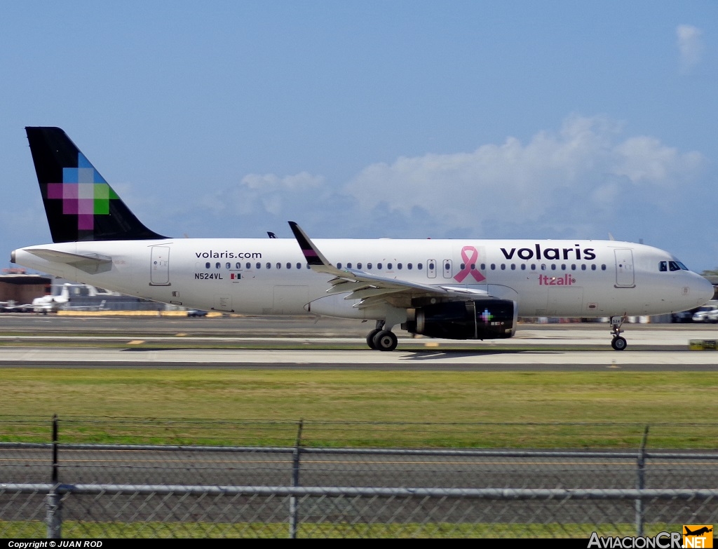 N524VL - Airbus A320-233 - Volaris