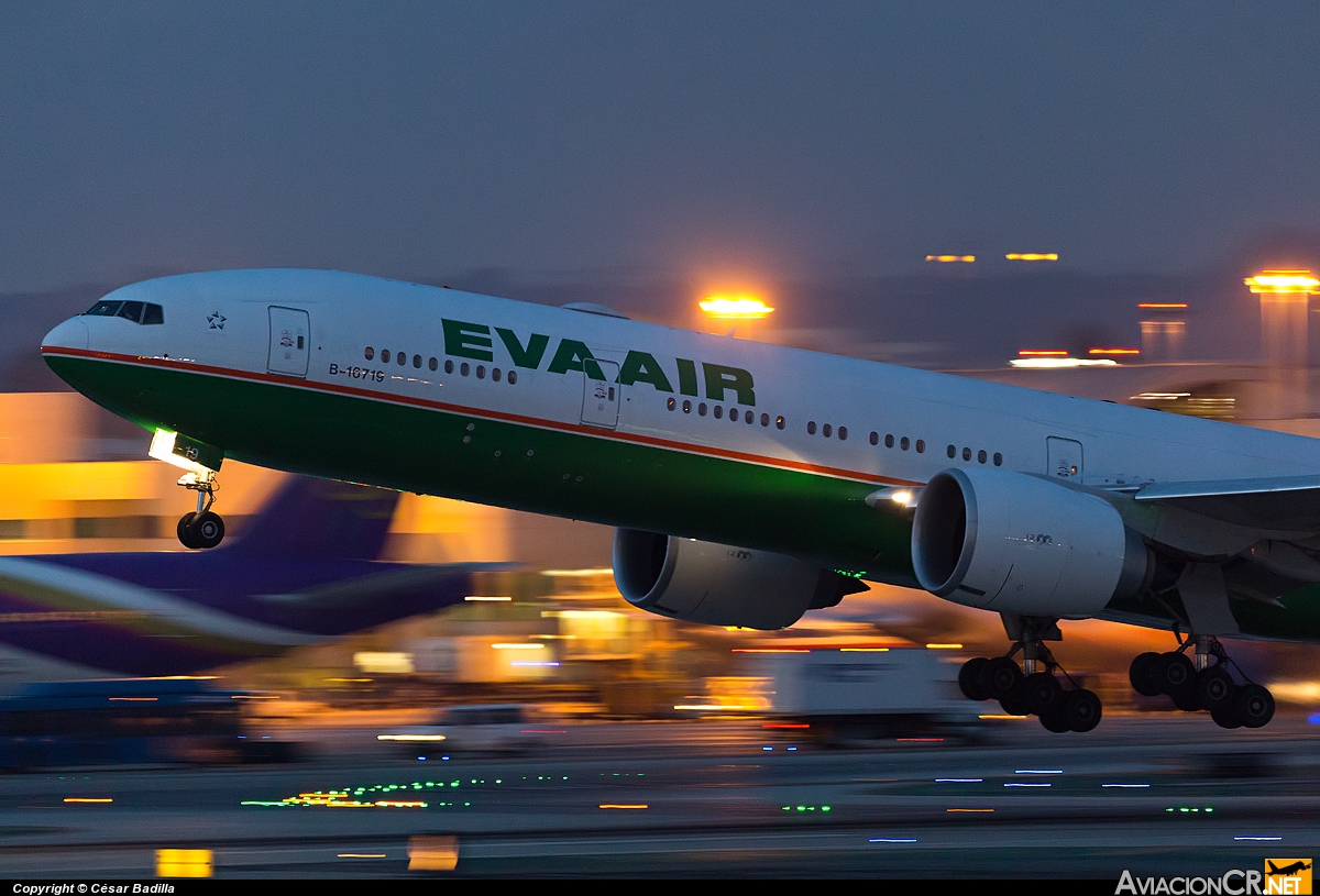 B-16719 - Boeing 777-36N/ER - EVA Air