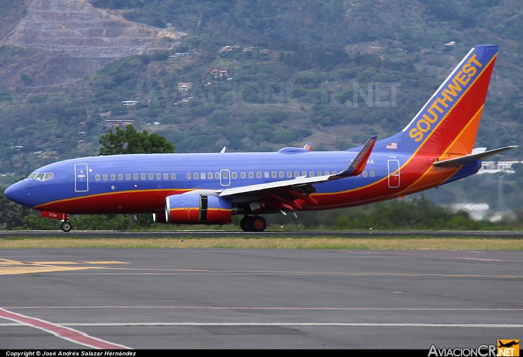 N7736A - Boeing 737-7BD - Southwest Airlines