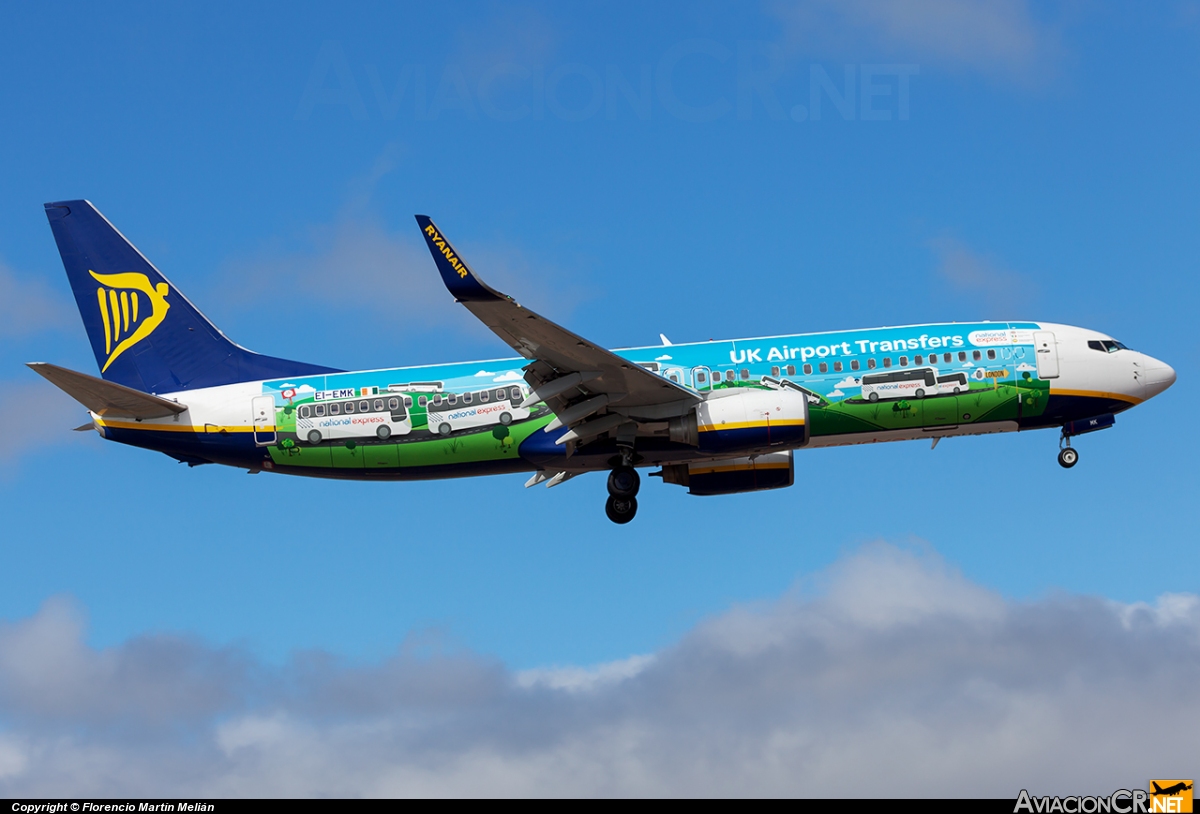 EI-EMK - Boeing 737-8AS - Ryanair