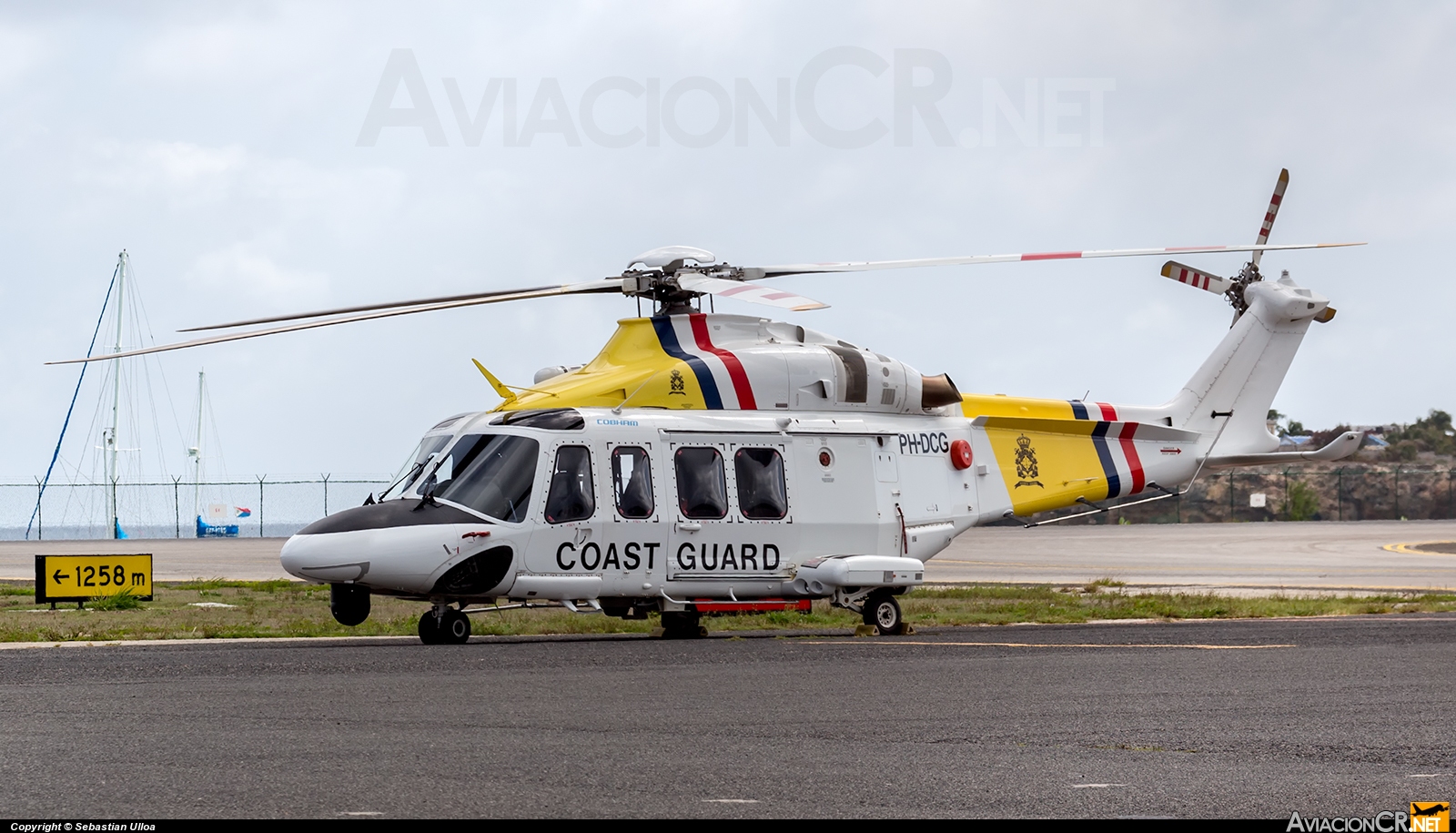 PH-DCG - Agusta-Westland AW-139 - Netherlands Antilles - Coast Guard