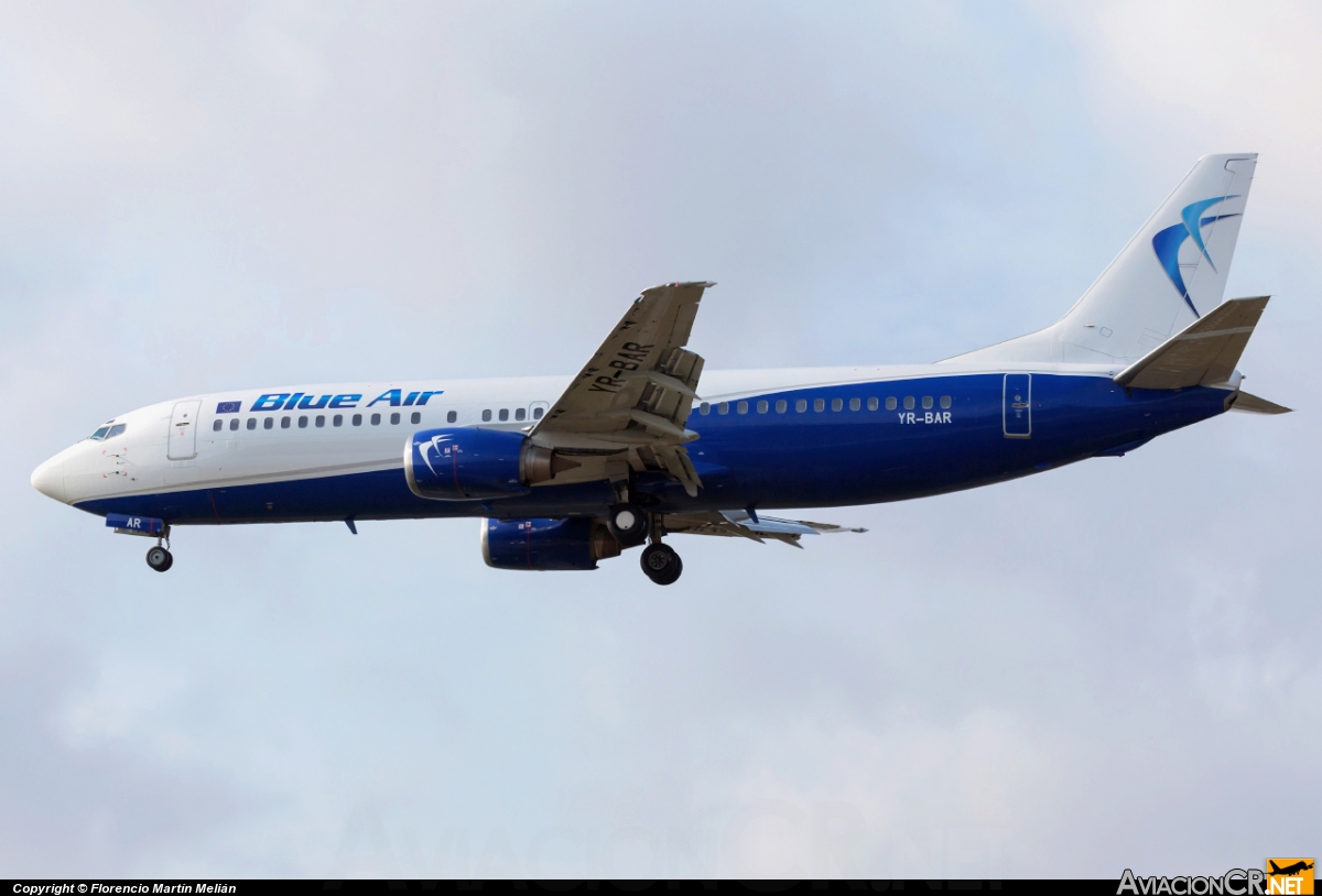YR-BAR - Boeing 737-4Q8 - Blue Air
