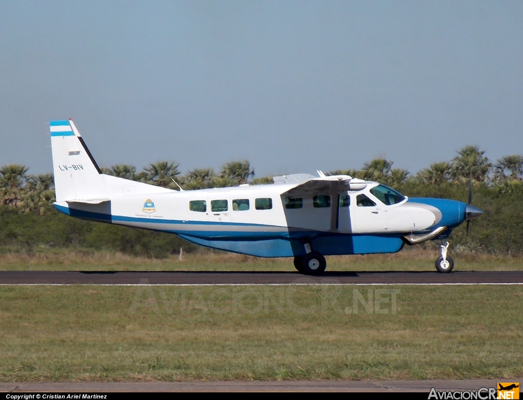 LV-BIV - Cessna 208B Grand Caravan - Gobierno de Formosa