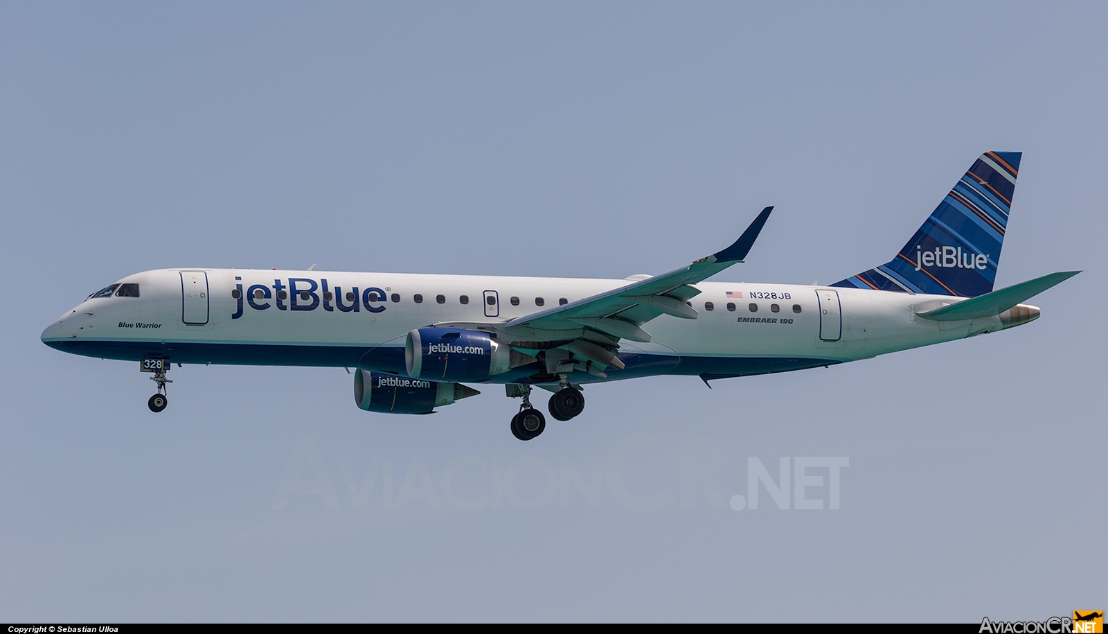 N328JB - Embraer ERJ-190-100AR - Jet Blue