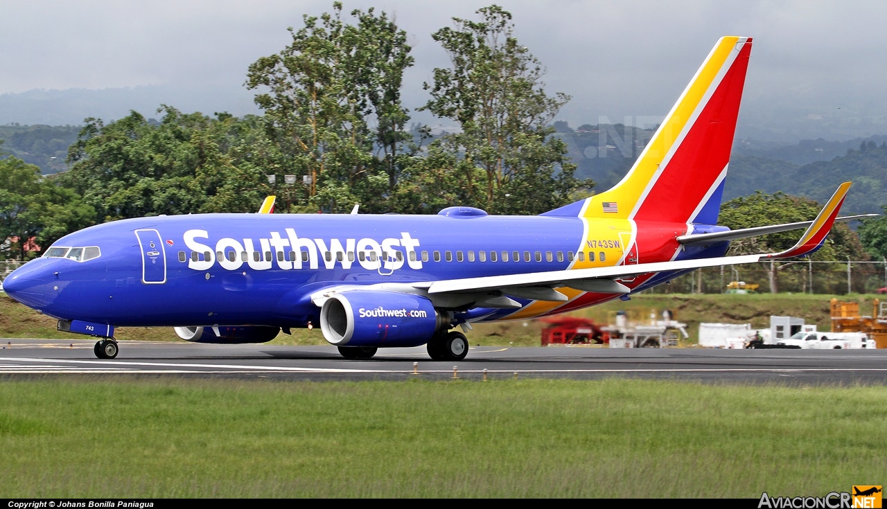 N743SW - Boeing 737-7H4 - Southwest Airlines