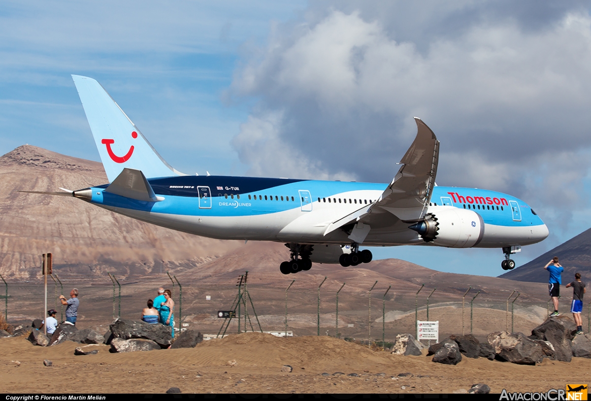 G-TUII - Boeing 787-8 Dreamliner - Thomson Airways