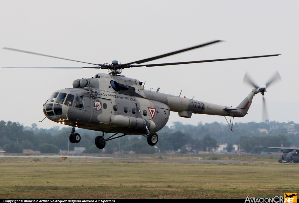 1722 - Mil Mi-17 - Fuerza Aerea Mexicana FAM