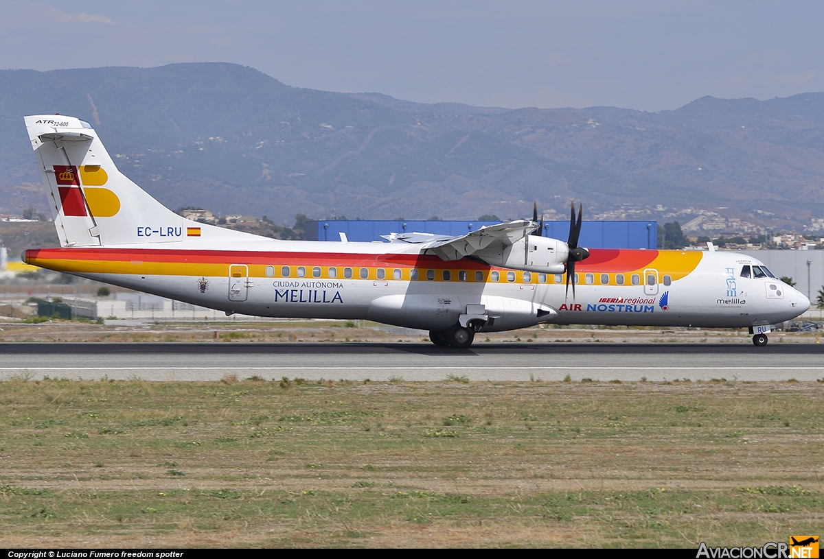 EC-LRU - ATR 72-600 - Air Nostrum (Iberia Regional)
