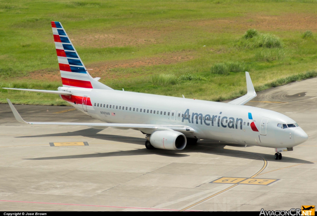 N989AN - Boeing 737-823 - American Airlines