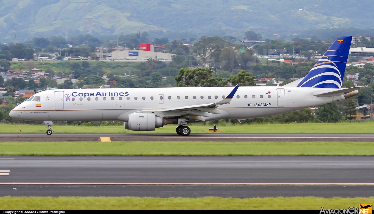HP-1563CMP - Embraer 190-100IGW - Copa Airlines
