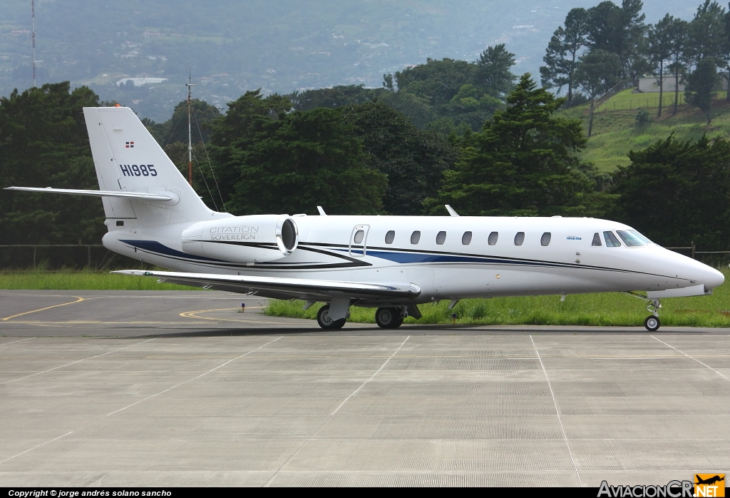 HI985 - Cessna Citation 680 Sovereign - Privado