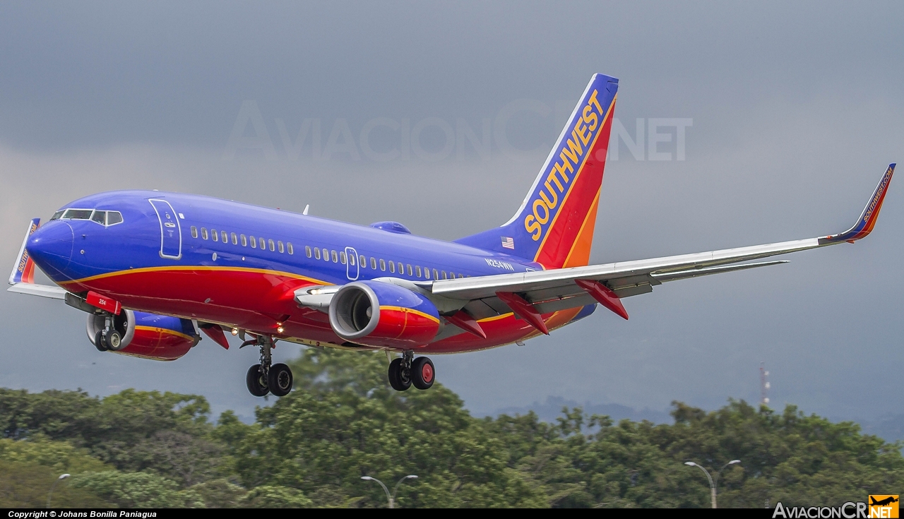 N254WN - Boeing 737-7H4 - Southwest Airlines
