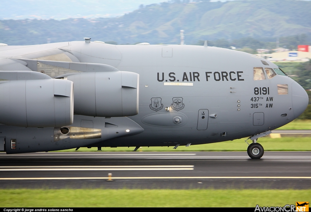 08-8191 - Boeing C-17A Globemaster III - United States - US Air Force (USAF)