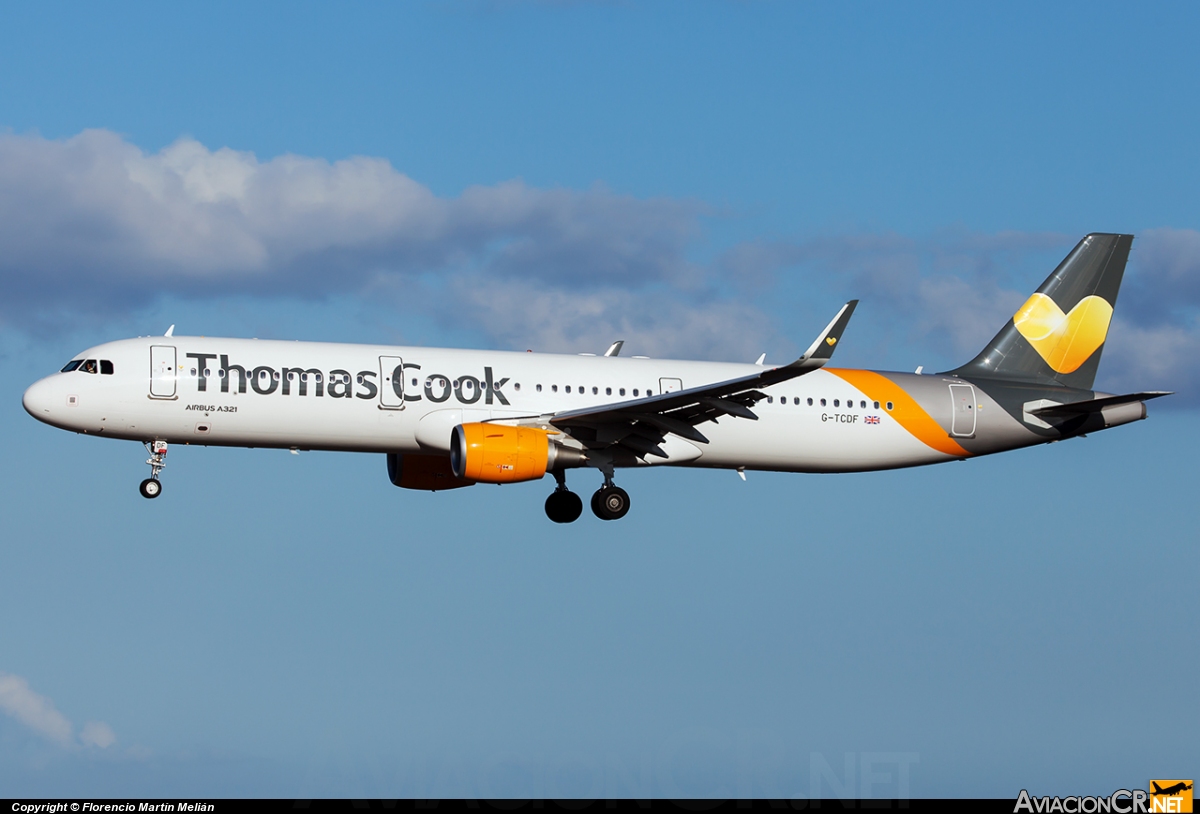 G-TCDF - Airbus A321-211 - Thomas Cook Airlines