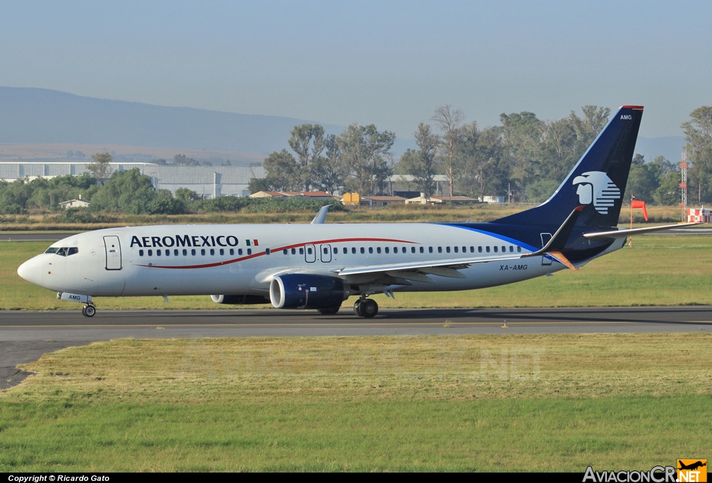 XA-AMG - Boeing 737-81D - Aeromexico