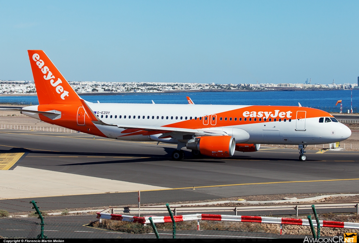 G-EZOY - Airbus A320-214 - EasyJet Airline
