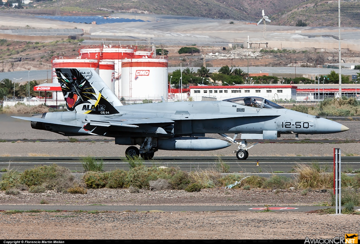 C.15-34 - McDonnell Douglas F18A Hornet - Ejercito del Aire Español