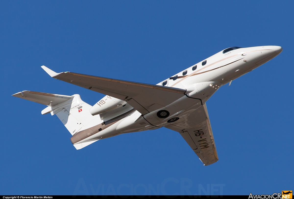 HB-VYM - Embraer - EMB-505 Phenom 300 - Privado