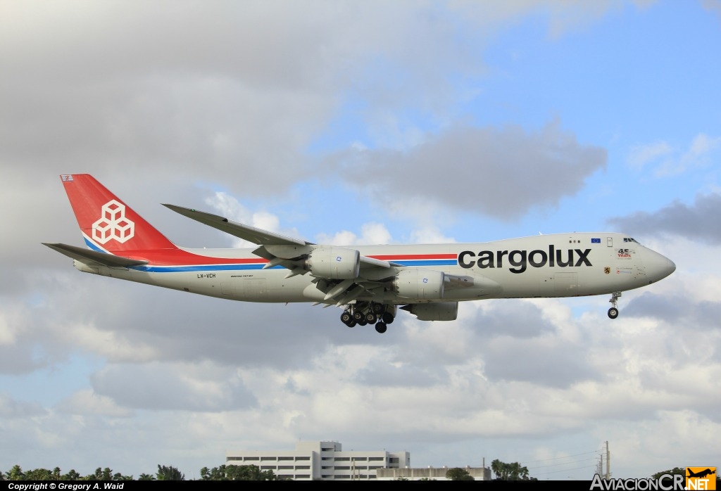 LX-VCH - Boeing 747-8R7F - Cargolux