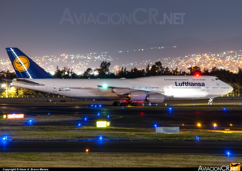 D-ABYS - Boeing 747-830 - Lufthansa