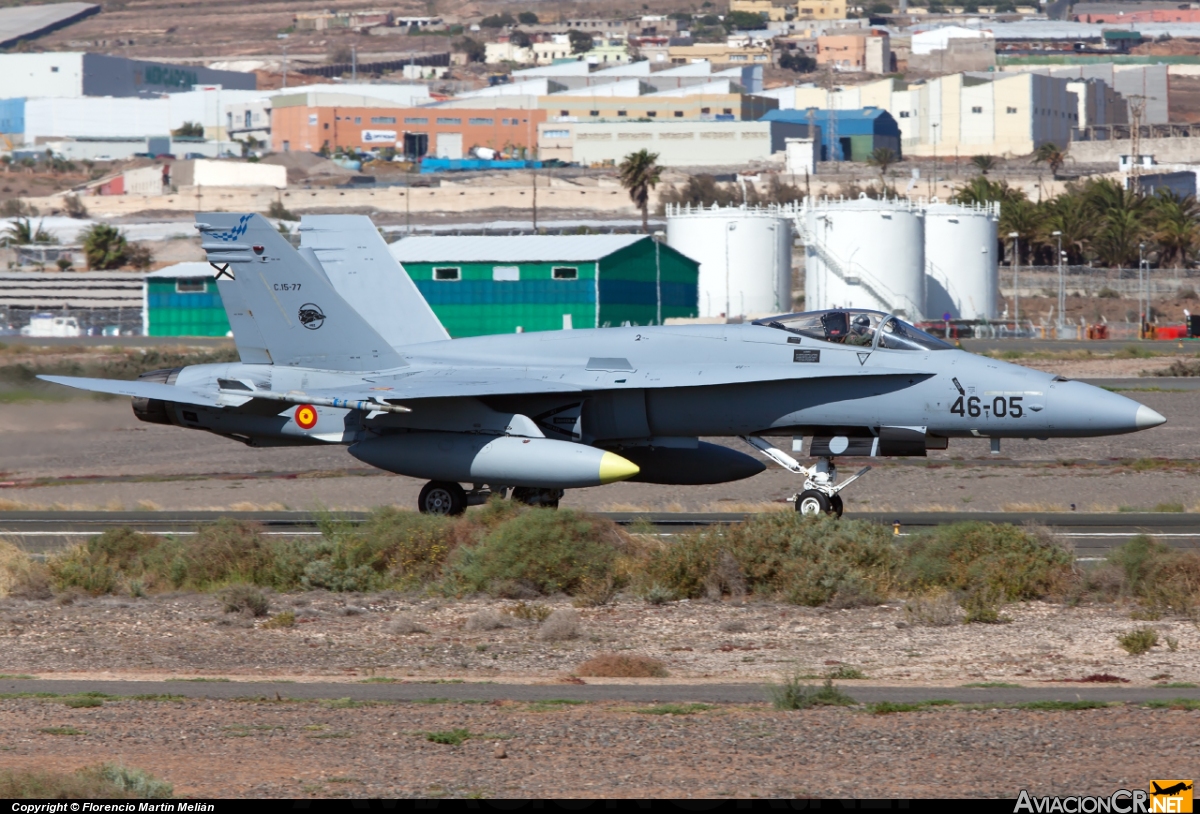 C.15-77 - McDonnell Douglas F/A-18A Hornet - Ejercito del Aire de España