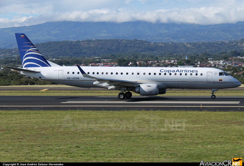 HK-4599 - Embraer ERJ-190-100AR - Copa Airlines Colombia