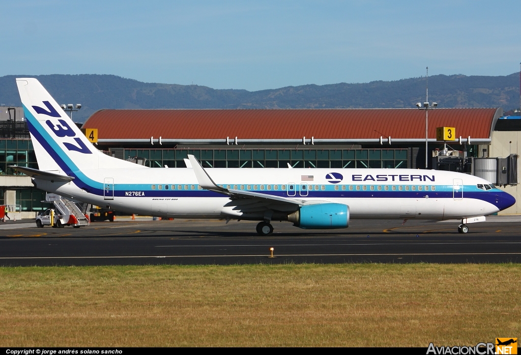 N276ea Eastern Air Lines Boeing 737 8al